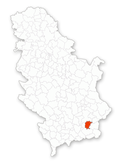 vladicin han mapa Municipality of Vladicin Han vladicin han mapa